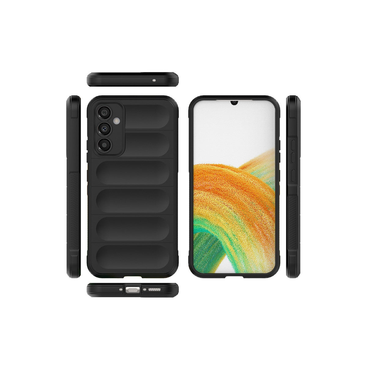 Newface Samsung Galaxy M34 5G Kılıf Optimum Silikon