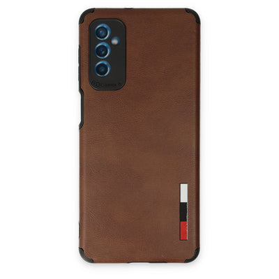 Newface Samsung Galaxy M52 5G Kılıf Loop Deri Silikon