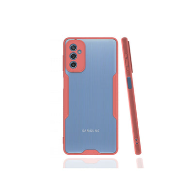 Newface Samsung Galaxy M52 5G Kılıf Platin Silikon