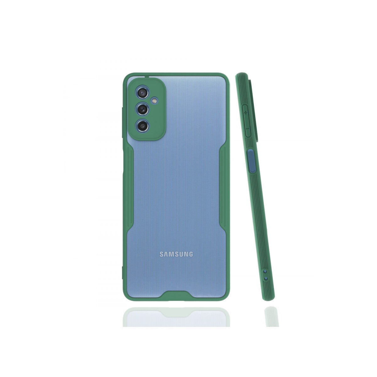Newface Samsung Galaxy M52 5G Kılıf Platin Silikon