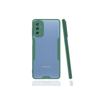 Newface Samsung Galaxy M52 5G Kılıf Platin Silikon