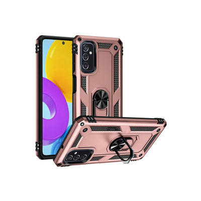 Newface Samsung Galaxy M52 5G Kılıf Sofya Yüzüklü Silikon Kapak