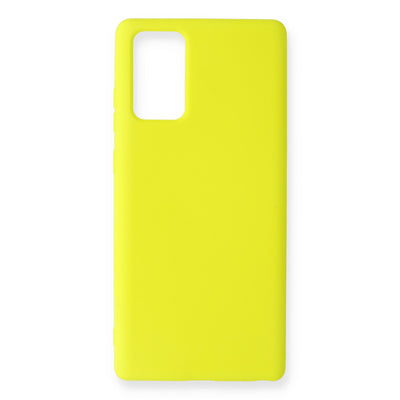 Newface Samsung Galaxy Note 20 Kılıf Nano içi Kadife Silikon