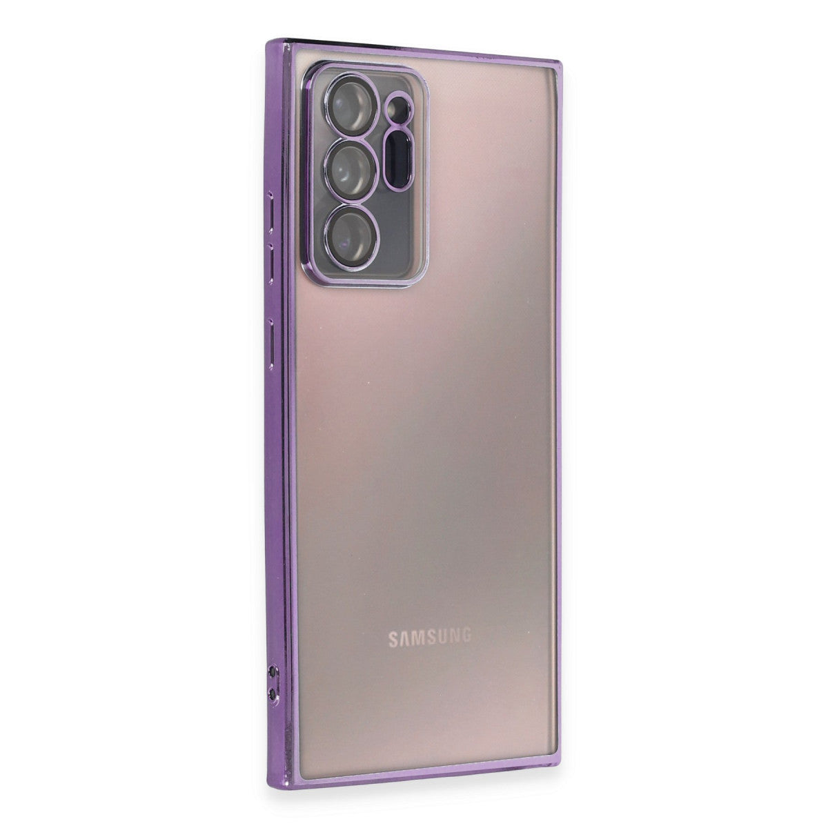 Newface Samsung Galaxy Note 20 Ultra Kılıf Razer Lensli Silikon