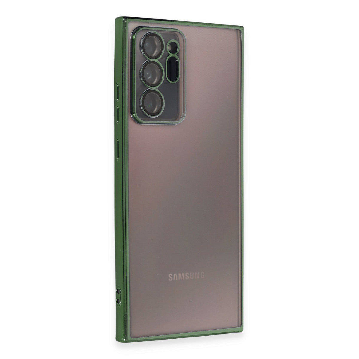 Newface Samsung Galaxy Note 20 Ultra Kılıf Razer Lensli Silikon