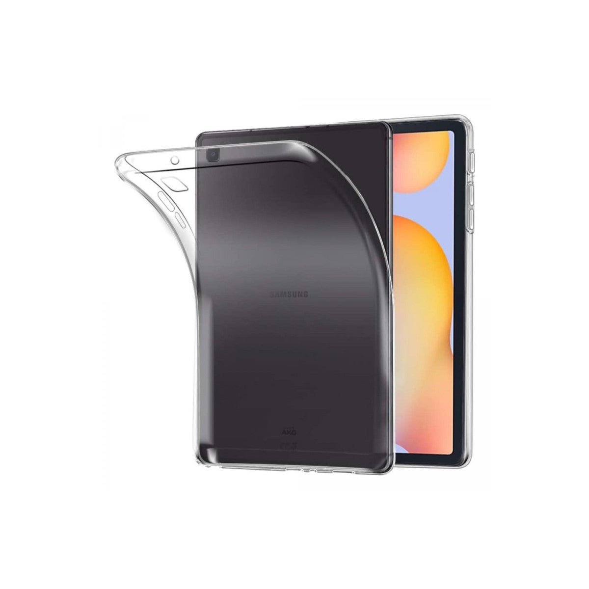 Newface Samsung Galaxy P610 Tab S6 Lite 10.4 Kılıf Tablet Şeffaf Silikon