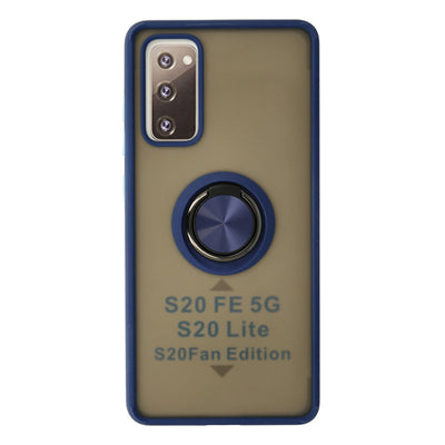 Newface Samsung Galaxy S20 FE Kılıf Montreal Yüzüklü Silikon Kapak