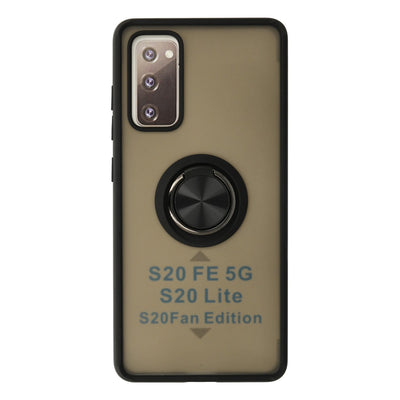 Newface Samsung Galaxy S20 FE Kılıf Montreal Yüzüklü Silikon Kapak