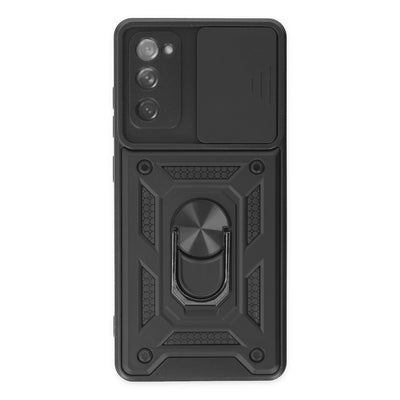 Newface Samsung Galaxy S20 FE Kılıf Pars Lens Yüzüklü Silikon