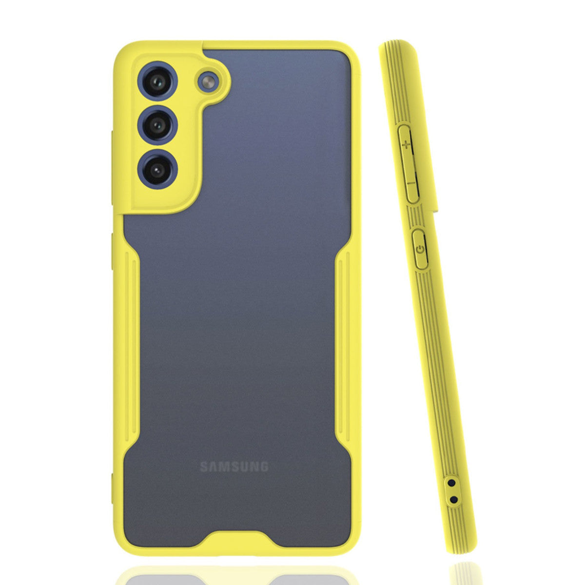Newface Samsung Galaxy S21 FE Kılıf Platin Silikon