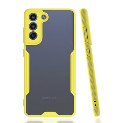 Newface Samsung Galaxy S21 FE Kılıf Platin Silikon