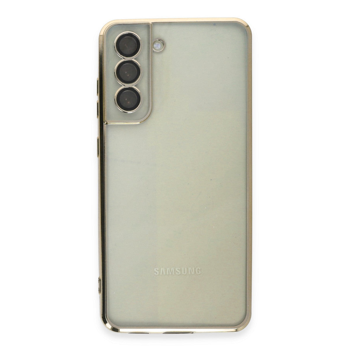 Newface Samsung Galaxy S21 FE Kılıf Razer Lensli Silikon