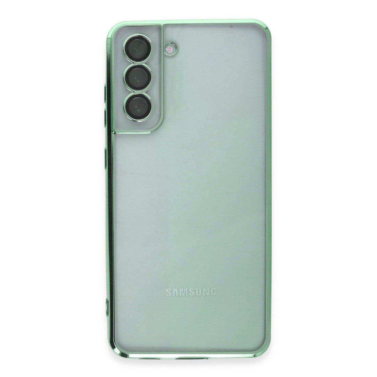 Newface Samsung Galaxy S21 FE Kılıf Razer Lensli Silikon