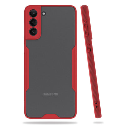 Newface Samsung Galaxy S21 Plus Kılıf Platin Silikon