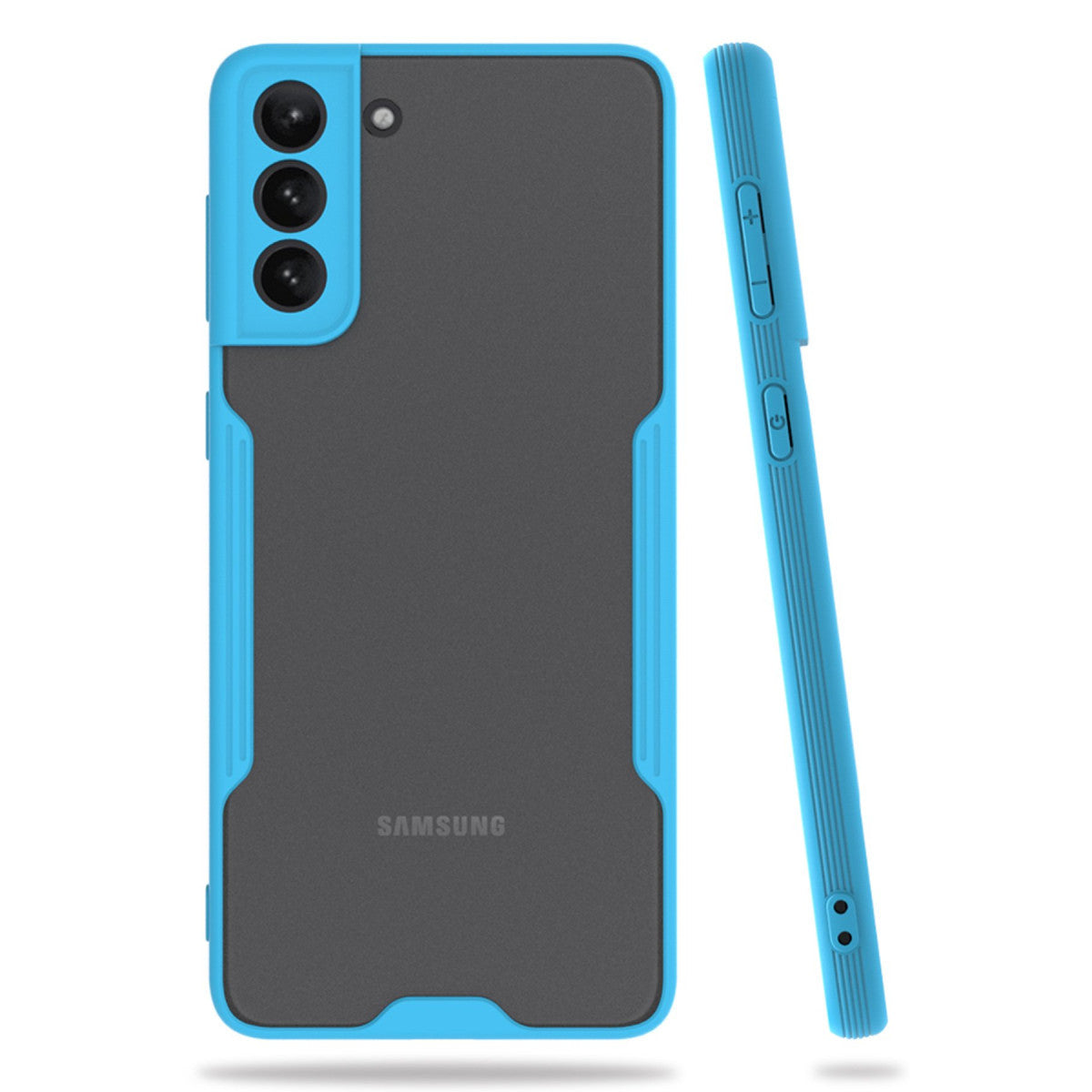 Newface Samsung Galaxy S21 Plus Kılıf Platin Silikon