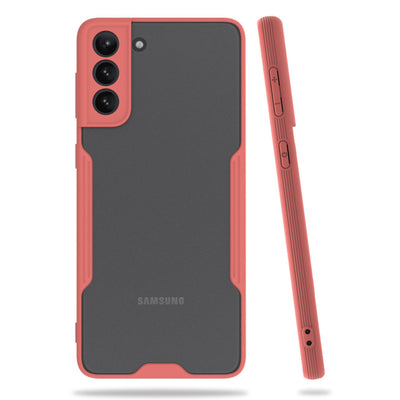 Newface Samsung Galaxy S21 Plus Kılıf Platin Silikon