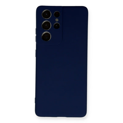 Newface Samsung Galaxy S21 Ultra Kılıf Nano içi Kadife Silikon