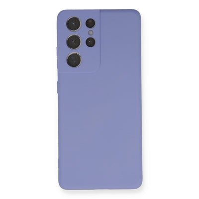 Newface Samsung Galaxy S21 Ultra Kılıf Nano içi Kadife Silikon