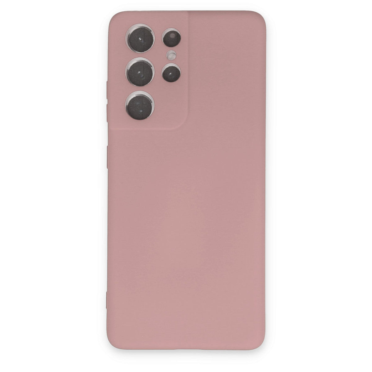 Newface Samsung Galaxy S21 Ultra Kılıf Nano içi Kadife Silikon