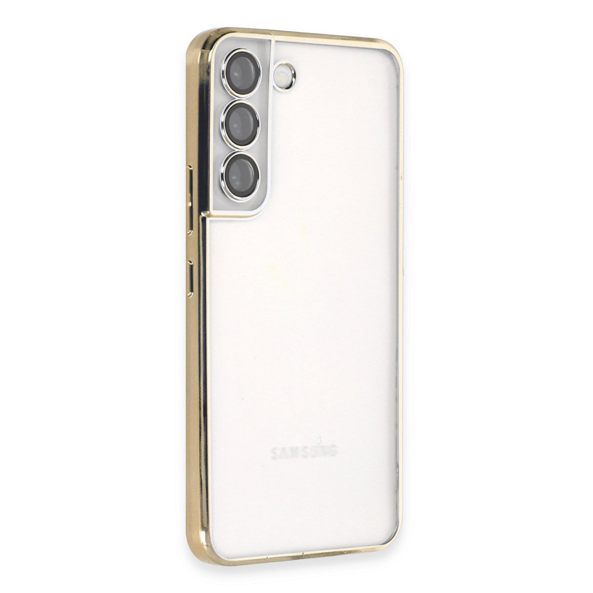 Newface Samsung Galaxy S22 Kılıf Razer Lensli Silikon