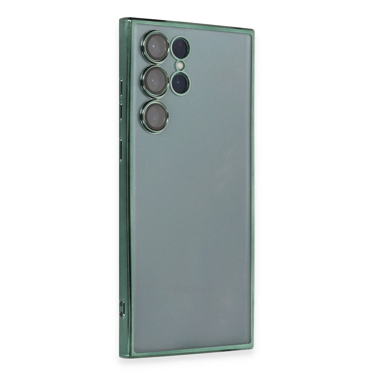 Newface Samsung Galaxy S22 Ultra Kılıf Razer Lensli Silikon