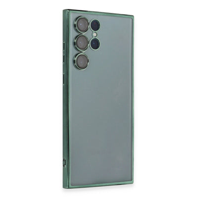 Newface Samsung Galaxy S22 Ultra Kılıf Razer Lensli Silikon