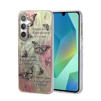 Newface Samsung Galaxy S23 FE Kılıf Blade Aynalı Desenli Kapak