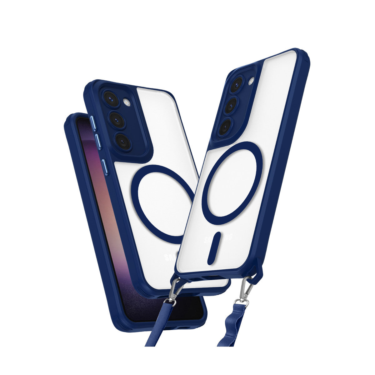 Newface Samsung Galaxy S23 Kılıf Enka Magsafe Silikon Kılıf