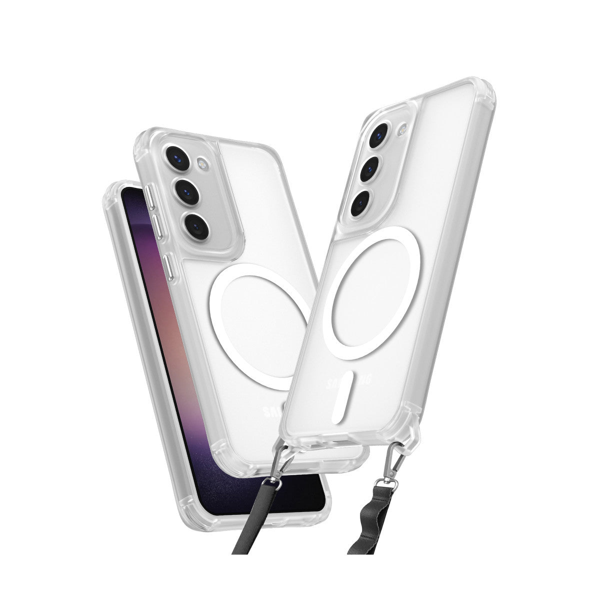 Newface Samsung Galaxy S23 Kılıf Enka Magsafe Silikon Kılıf