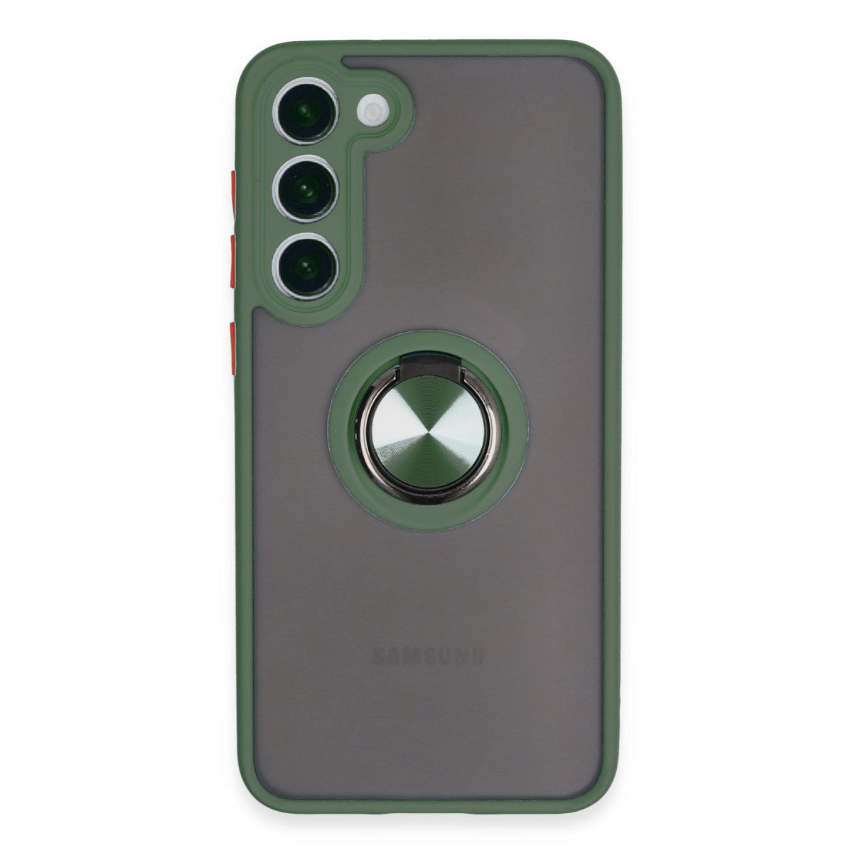 Newface Samsung Galaxy S23 Plus Kılıf Montreal Yüzüklü Silikon Kapak