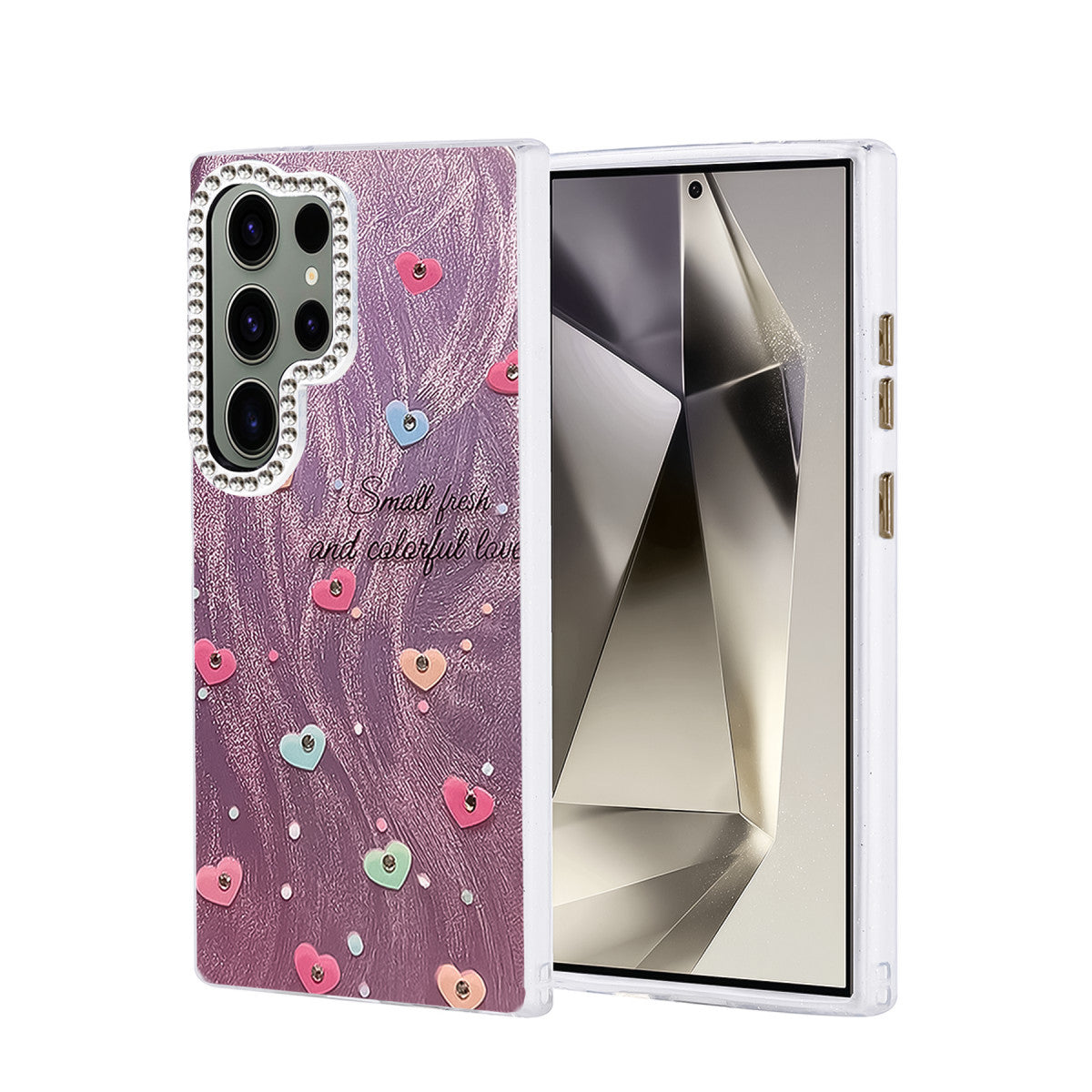 Newface Samsung Galaxy S23 Ultra Kılıf Blade Aynalı Desenli Kapak