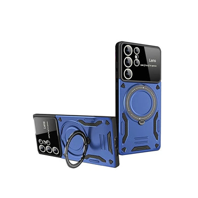 Newface Samsung Galaxy S24 Ultra Kılıf Joy Lens Standlı Kapak