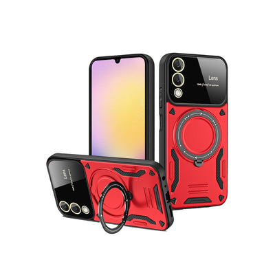 Newface Samsung Galaxy S25 Edge Kılıf Joy Lens Standlı Kapak
