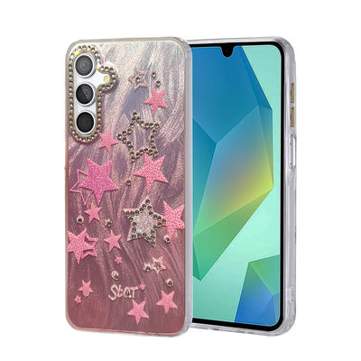 Newface Samsung Galaxy S25 Kılıf Blade Aynalı Desenli Kapak