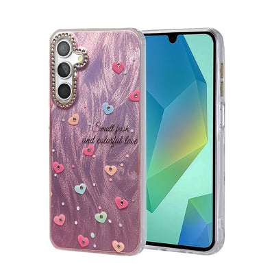 Newface Samsung Galaxy S25 Plus Kılıf Blade Aynalı Desenli Kapak