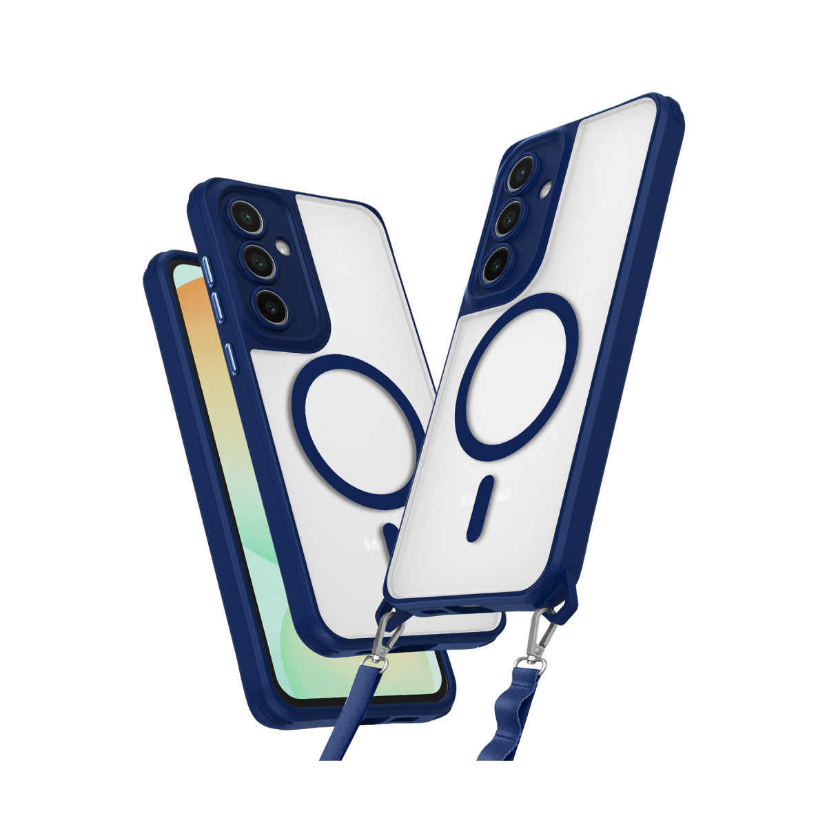 Newface Samsung Galaxy S25 Plus Kılıf Enka Magsafe Silikon Kılıf