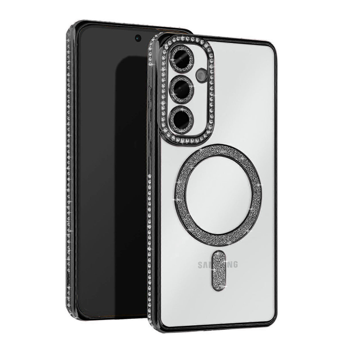 Newface Samsung Galaxy S25 Plus Kılıf Joke Simli Magneticsafe Kılıf