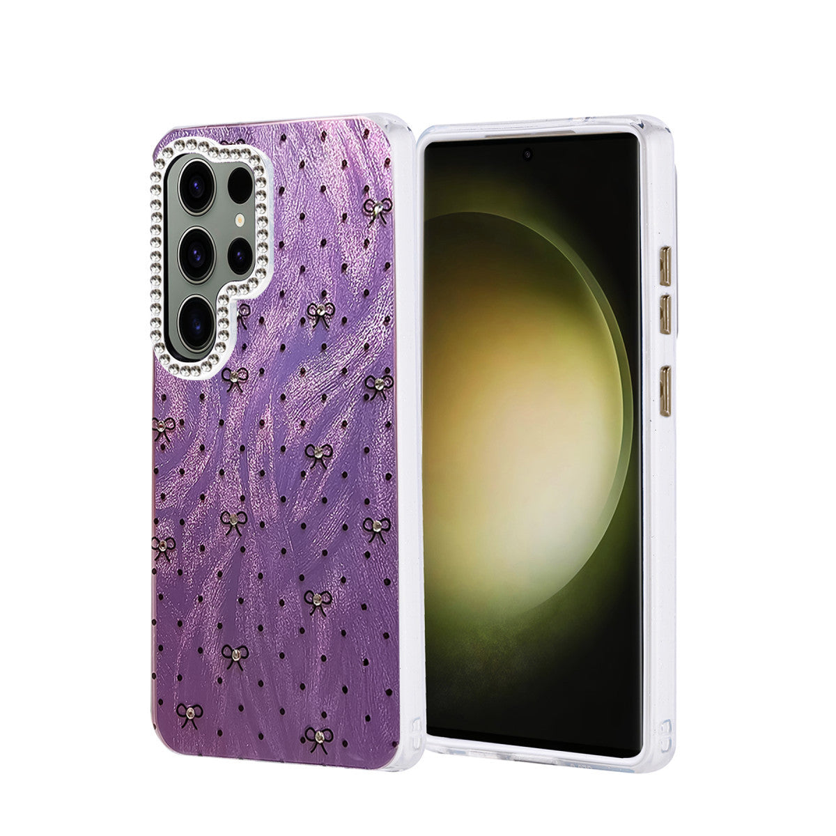 Newface Samsung Galaxy S25 Ultra Kılıf Blade Aynalı Desenli Kapak