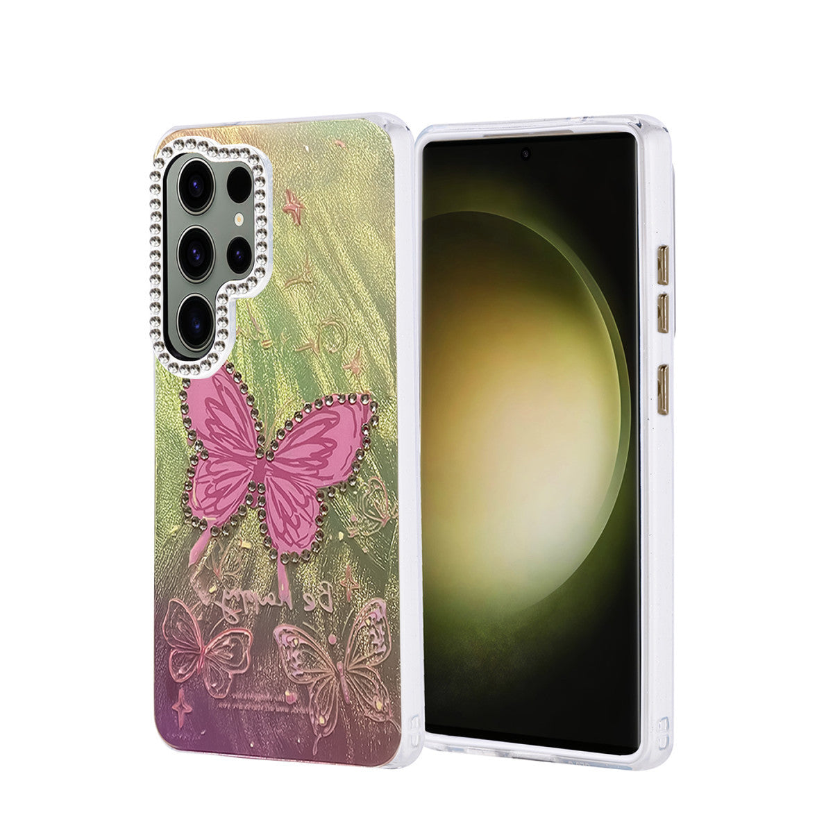 Newface Samsung Galaxy S25 Ultra Kılıf Blade Aynalı Desenli Kapak