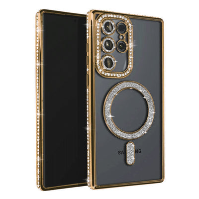 Newface Samsung Galaxy S25 Ultra Kılıf Joke Simli Magneticsafe Kılıf