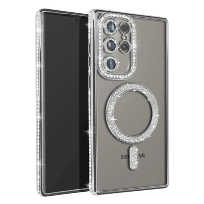 Newface Samsung Galaxy S25 Ultra Kılıf Joke Simli Magneticsafe Kılıf