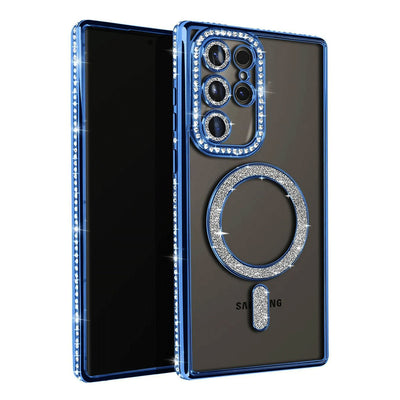 Newface Samsung Galaxy S25 Ultra Kılıf Joke Simli Magneticsafe Kılıf
