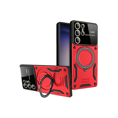 Newface Samsung Galaxy S25 Ultra Kılıf Joy Lens Standlı Kapak
