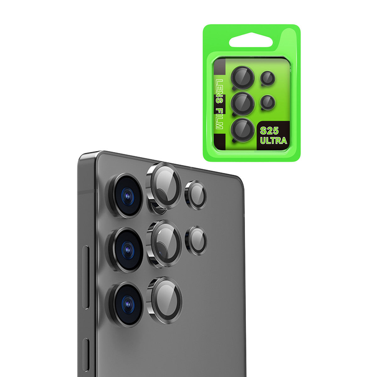 Newface Samsung Galaxy S25 Ultra Raze Metal Kamera Lens