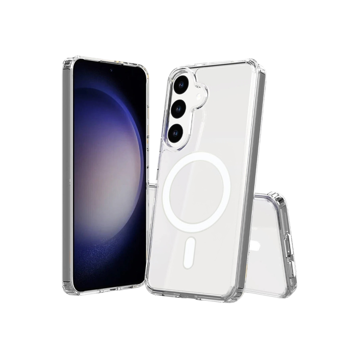 Newface Samsung Galaxy S26 Magneticsafe Şeffaf Silikon