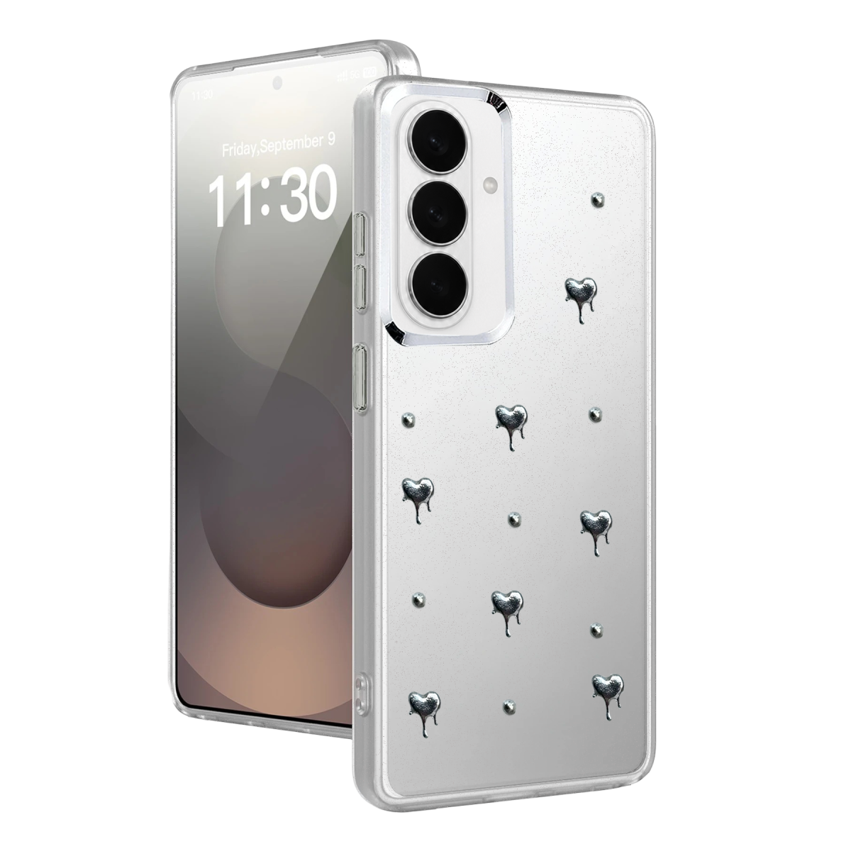 Newface Samsung Galaxy S26 Plus Fiyonk Desenli Kapak