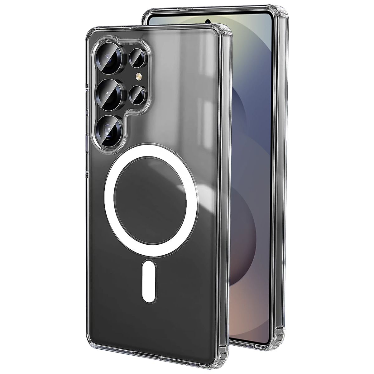 Newface Samsung Galaxy S26 Ultra Magneticsafe Şeffaf Silikon