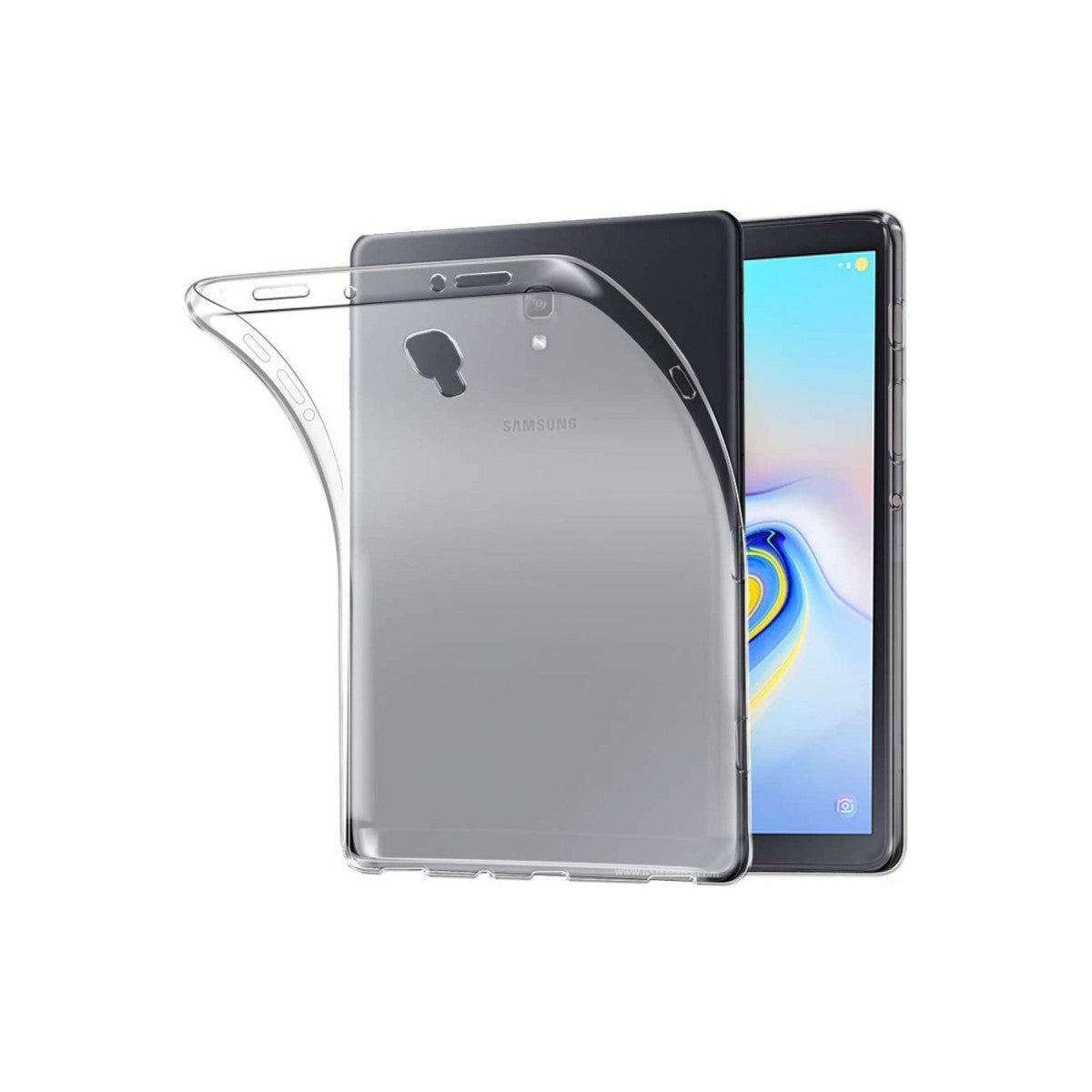 Newface Samsung Galaxy T590 Tab A 10.5 Kılıf Tablet Şeffaf Silikon