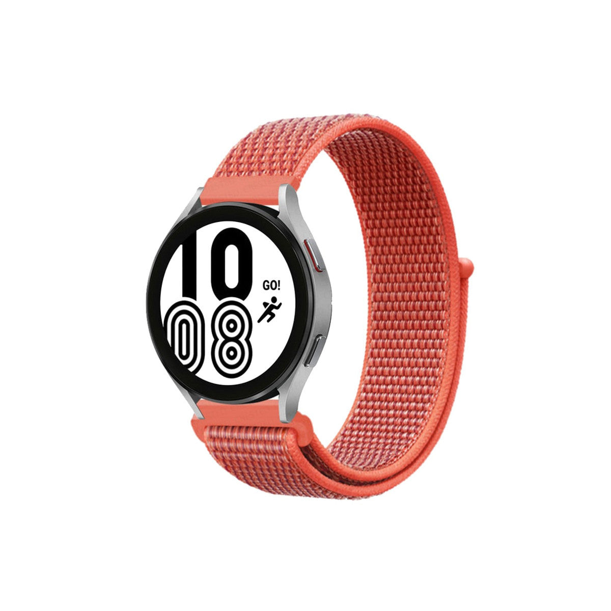 Newface Samsung Galaxy Watch 4 Hasırlı Cırtcırtlı Kordon