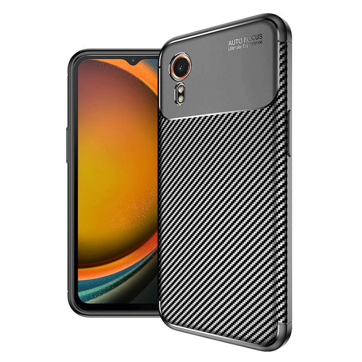Newface Samsung Galaxy XCover 7 Kılıf Auto Focus Karbon Kapak